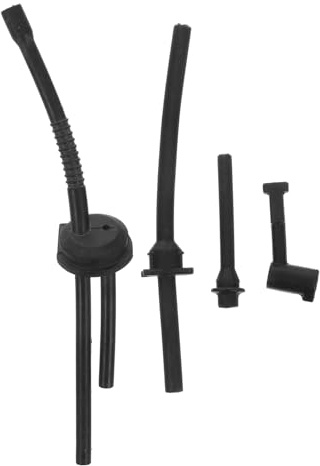 Toddmomy à Huile l'huile de Moteur Huile de tronçonneuse pour chaîne carburateur de tronçonneuse de chaîne d'huile de vélo Bouteille de mélange d'huile Noir