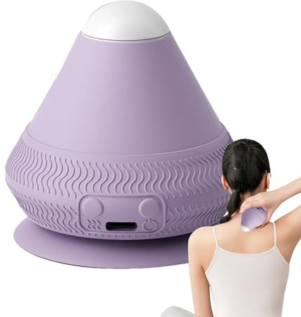 Vibrierender Massageball - Elektrischer Tiefengewebe-Release-Roller, beheizter vibrierender Faszienball-Massagegerät für Muskelentspannung, Yoga, Sporterholung, Schmerzlinderung & körperliche