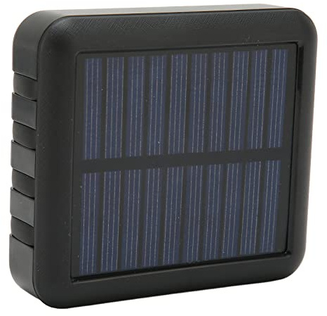 lyrlody Caricatore Solare, Power Bank Solare 20000mAh con Cavo, Caricabatterie Solare Portatile Impermeabile con 4 Porte USB, per Cellulare Tablet Outdoor (BLACK)