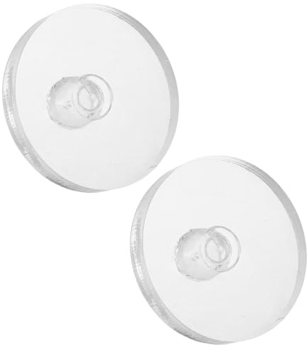 Strumento Pressa per Polveri 2 Pezzi in Plastica per Cosmetici | Blush e Highlighter, Riutilizzabile e Portatile, Accessorio Cosmetico per Uso Fai-da-te e Cura del Viso