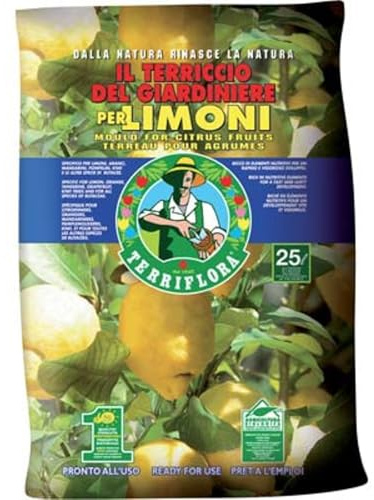 1 PZ TERRICCIO LIMONI E AGRUMI TERRIFLORA LT 25 (132)