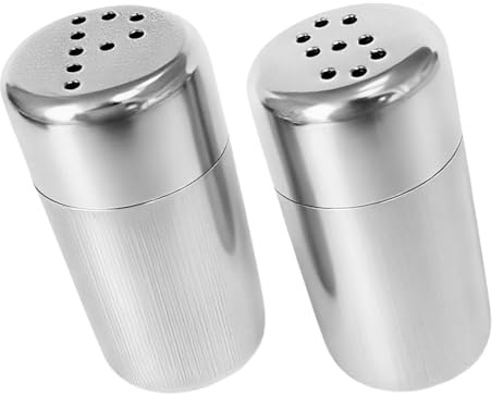 Robusto shaker per condimenti in acciaio antiruggine Costruzione antiruggine Materiali per uso alimentare per cucinare e pranzare Dispenser di pepe di ricarica facile