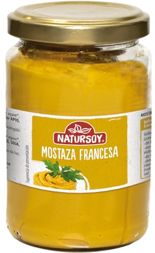 Natursoy, Mostaza Francesa de Producción Ecológica, 200 g