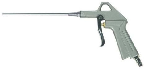 PISTOLA ARIA COMPRESSA CANNA LUNGA SOFFIA COMPRESSORE SOFFIAGGIO SOFFIARE