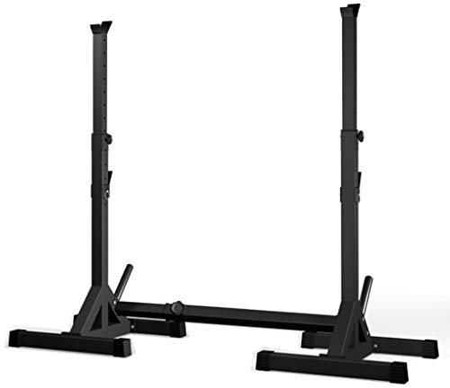 Hantelbänke Squat Rack Bankdrücken Herren Fitness Langhantel Rack Multifunktionsregal Einstellbare Halterung Home Indoor-Fitnessstudio Krafttrainingsstand Regale