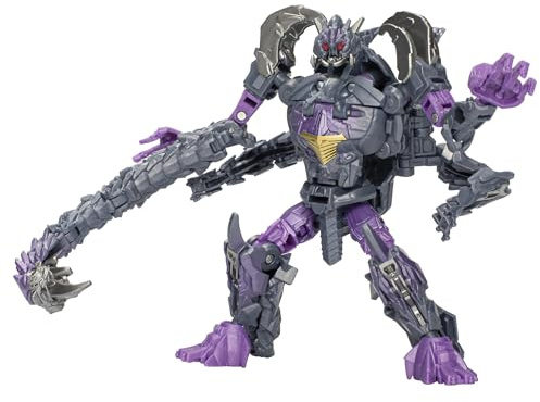 Transformers Toys Studio Series Deluxe Rise of the Beasts 107 Predacon Scorponok, 11.4 cm Converting Action Figure, 8+ | Transformers Studio Series 12.7 cm Actionfigur Deluxe Class (2024 Wave 1) - Scorponok #107
