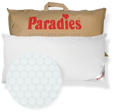 PARADIES kühlendes Kopfkissen 40x80 cm Softy Cool Dream Bio - atmungsaktives und feuchtigkeitsregulierendes Kissen mit Kühleffekt, Öko-Tex 100 Klasse 1, medizinisch getestet