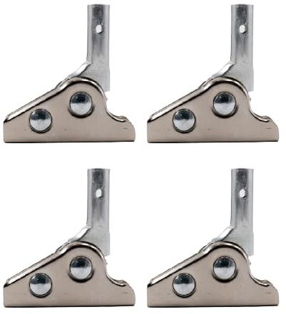 4 Stück Sofa-Scharnier, 3 Gänge, 180 Grad verstellbarer Winkel, Scharnier-Stützdeckel, robuster Einsteller für Sofa, Bett, Strandkörbe, Liegestuhl