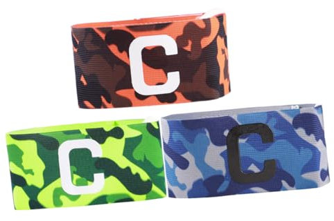 Supvox Verstellbares Sportarmband 3-teiliges Nachtlaufarmband Mit Reflektorstreifen Kompaktes Fußballkapitänsband