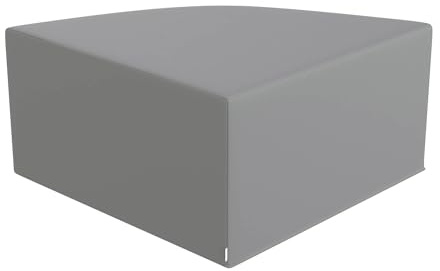 Children's Factory Corner Ottoman for Classroom, Size Large, Gray