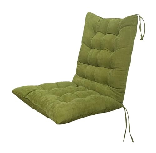 USOHJZ Deckchair Cushion Autumn and Winter Warm Corduroy Deck Chair Cushion One-piece Seat Cushion Office Sun Lounge Chaise Stool Cushion Outdoor Cushions For Chairs(Green)