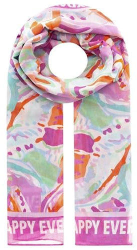 Zwillingsherz Schal Damen Halstuch viele verschiedene Muster Freizeit 80% Polyester 20% Viskose
