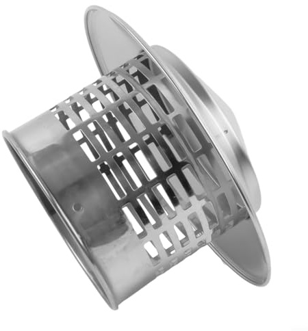 Honseadek Conduits de cheminée - Systèmes d'extraction d'air - Résistant aux intempéries - Protection de protection en acier inoxydable 304 - Capot d'échappement de toit - Couvercle de sortie d'air