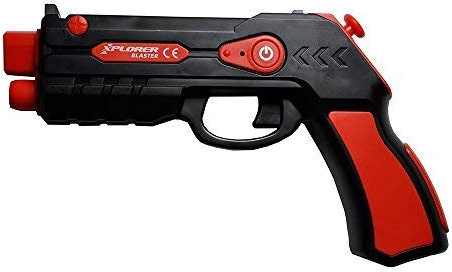 Xplorer Contrôleur Mobile, Jouet de Jeu Vidéo, Divertissement à Domicile, Cadeau Gadget Parfait pour Les Enfants et Les Adultes, Blaster Red