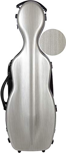 Geigenkoffer Glasfaser Steel Effect 4/4 silver M-Case