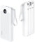 VRURC Power Bank 10000mAh Batería Externa con 4 Cables de Carga Integrados UCB C Cargador Movil Portátil Pantalla Digital LED con 4 Salidas y 2 entradas Compatible con Huawei y Smartphone