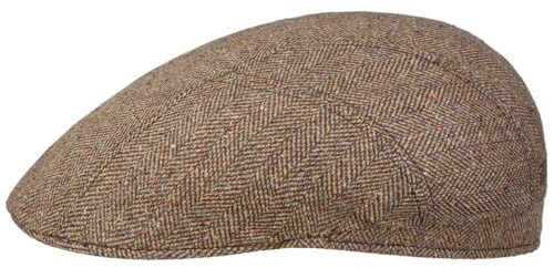 Stetson Herringbone UV Driver Flatcap Herren Made in Germany Sommer Winter