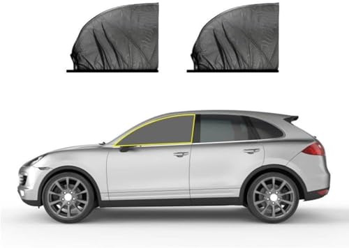 WEIQQI Sonnenschutz Auto, für Peugeot Rifter 2018-2022 Autofenster Sonnenblende Seitenfenster Sonnenschutz Atmungsaktives Autofenster Schutz Zubehör,A/Front-Window