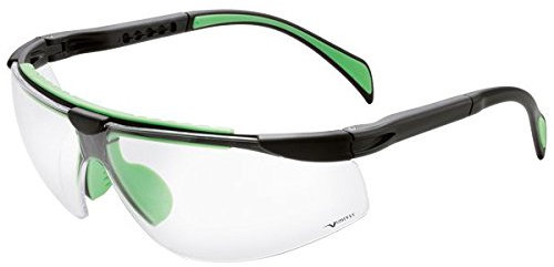 Occhiali protettivi modello 554 con lente clear, rivestimento antigraffio e antiappannamento