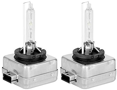Duokon 2 pièces 12V D1S Ampoule Xénon Blanc Brillant, Ampoules de Phare au Xénon de Voiture (6000K 35W)