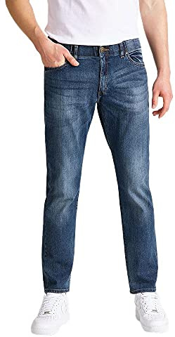 Lee Herren Straight Fit Xm Extreme Motion Jeans, Maddox, 46W / 34L EU