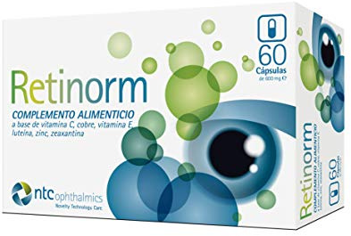 NTC Pharma RETINORM Complemento Alimenticio 60 cápsulas 600mg