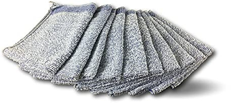 Pack de 10 bandeaux de lavage pour le sol | Bleu | Lavant et dégraissant | Ultra absorbant | Lavage tous types de sols | Dimension 33 * 43 | Très résistant | Non abrasif | Kibros BANDLAV10