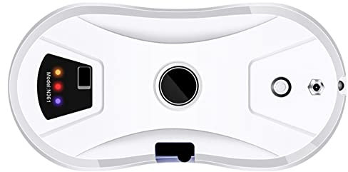 NYANS Robot Limpiador de Ventanas con Función de Pulverización, Limpiador Eléctrico de Ventanas con Control Remoto, Detección Inteligente de Bordes, para Vidrio Interior Exterior