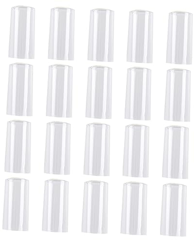 UPKOCH Capsules Thermorétractables 30Mm pour Bouteilles De Vin Film D'Étanchéité Plastique Flexible 50 Pièces pour Décoration Et Conservation des Bouteilles Ouvertes