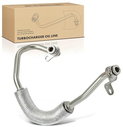 Frankberg 1x Ölleitung Turbolader 3.0L Rücklaufleitung Benzin Kompatibel mit 3er E90 E91 E92 E93 335 2006-2013 Z4 Roadster E89 sDrive35 2009-2017 Replace# 11537558902
