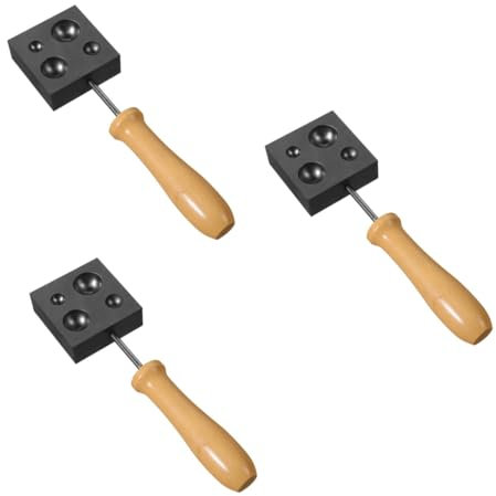 NUOBESTY 3stücke Ingot Mold Präzise Glasblasform Für Kreative Lampen Und Beleuchtung Vielseitig Einsetzbar Für Glasbläser Und Kunsthandwerker