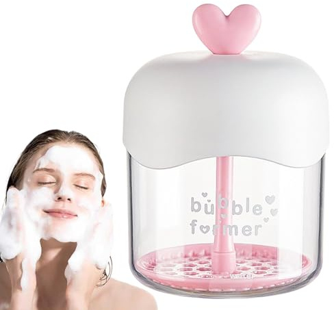 Maker in schiuma da bagno, distributore di detergenti in schiuma | Pompa a bolle portatile compatta con densa creazione di schiuma per la cura delicata cura della pelle, un generatore di schiuma ricco