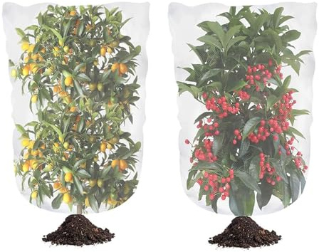 Pflanzenschutznetz Gartennetze Gemüsenetz, 1x1.2m Reißverschluss-Eingang Kordelzug,Garten Schutznetz für Obstbäume, Blaubeeren, Tomaten, Kohl, Feinmaschiger Schutz gegen Vögel, Insekten, 1.2x1.5m