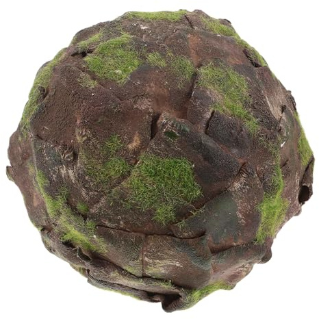 GALPADA Bola de Musgo Artificial Decorativa Grande para Jardín y Decoración de Mesas, Esfera de Musgo Sintético de Color Verde Estable, Adecuado para Eventos, Fiestas y Ambientación
