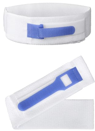 2stk Urinbeutelhalter mit Klettverschluss, 63x5cm Polyester Gurte für Urinbeutel für Sichere Schlauchstabilisierung und Komfortablen Tragekomfort