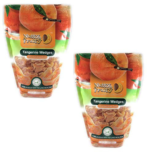 Nutty & Fruity Dried Tangerine Wedges 2 20 oz Bags