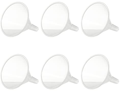 iplusmile 6pezzi Imbuto Di Piccolo Di Mini Imbuto Per Liquidi Olio Strumento Adatto Bottiglie Strette