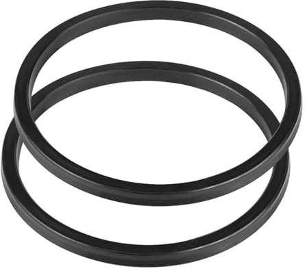 BOROCO Joints d‘Étanchéité, 2 Pièces Diamètre 186mm Joint Caoutchouc pour Cylindre de Démonte de Pneus, Compatible avec A9824 A9820 A9218 et Modèles à Piston Alliage d'Aluminium