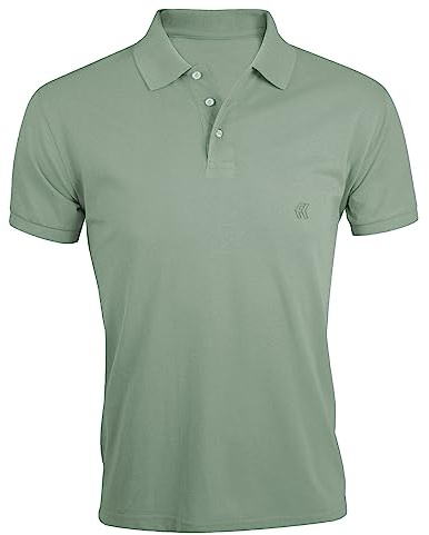 French Connection Polo décontracté en coton doux boutonné pour homme