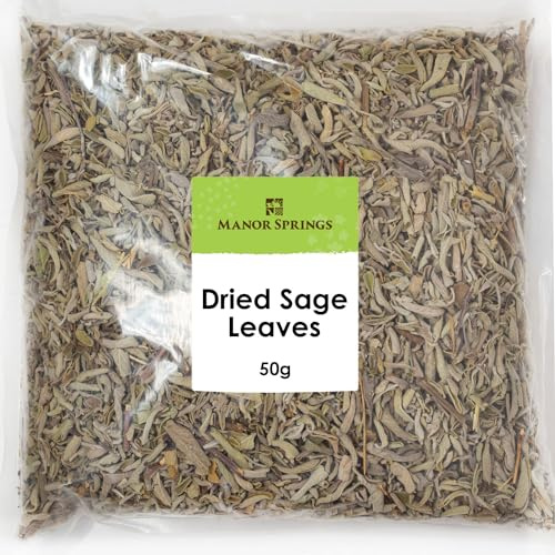 Dried Sage Leaves 50g by Manor Springs