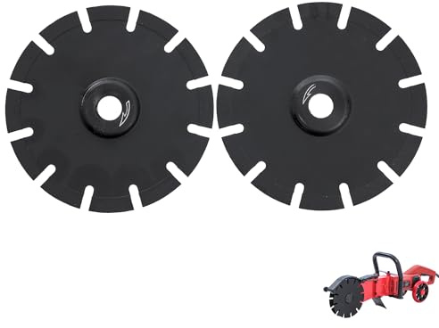 KATSU Tools Lot de 2 Lames de Scie Diamant 192 x 22.2mm, Remplacement pour Machine à Rainurer Béton et Brique Manuelle SP10005511