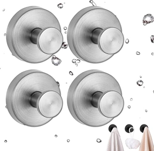 Eevhrqw Roha Saugnapf Haken,Schwarze Klebehaken Küche,roha Saughaken,Vakuum Saugnapf Haken,saugnapf Haken Decke,car Track saugnapf,handtuchhaken Schwarz Wand,saugnapf Haken,nagelfreier Haken
