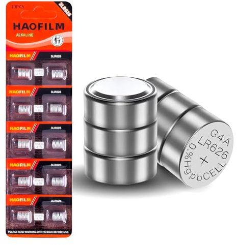 HAOFILM 3LR626，3AG4，3X377 Advanced Alkaline Battery, 4.5V Round Coin Cell Battery, for Laser Training Cartridges，Pack of 10