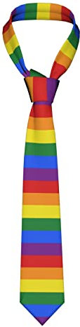 Krawatte Stolz Lgbtq Lgbt Schwuler Regenbogen, Krawattenschal Elegant Herren Krawatte Casual Schlips Für Hochzeit Herren Party