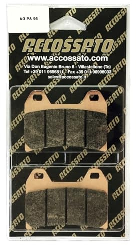 Pastiglie Freno Accossato Anteriori per CF MOTO MT dal 2024 al 2024 (CC 450)