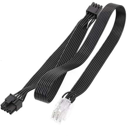 BUBEFSKD PCIE CPU 8 Pines Macho A Cable De Alimentación Macho Tarjeta Gráfica Cable Extensión para LEADEX P550 P650 P750 P850 Diseño