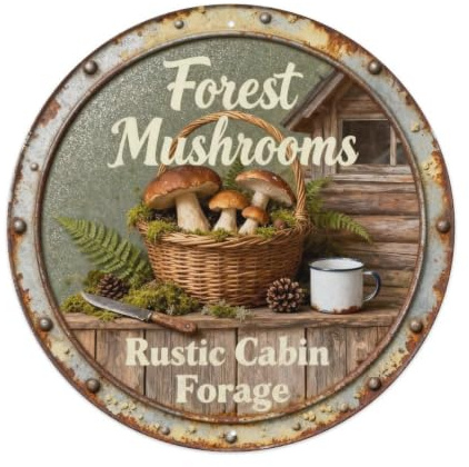 Lavender Seed Packet Metal Tin Sign Plaque