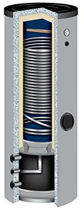 TWL Effizienz-Kombispeicher EKS 300-100 Liter mit ERP-PU ÖkoLine Isolierung