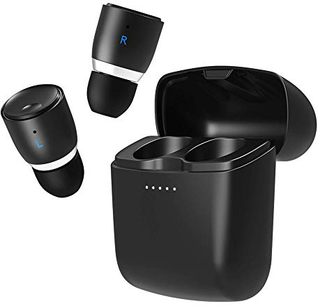 Cambridge Audio Melomania 1+ True Wireless Earbuds - Bluetooth 5.0, Hi-Fi Sound, In Ear Headphones for iPhone and Android with Charging Case and App Control (Black)