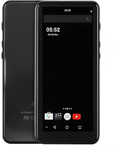 Lettore Musicale, Bluetooth Full Touch Screen Octa Core Chip Lettore MP4 WiFi 4.0 Pollici per Android per Autoradio (Nero)